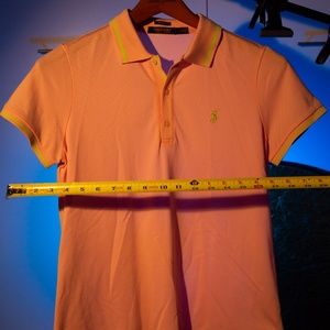 Women's Peach Polo Golf Ralph Lauren Size L